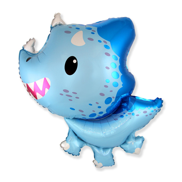 FM Shape Baby Triceratops Blue