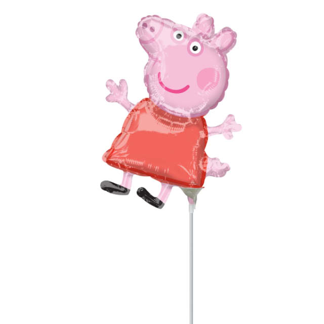 Miniloon Mini Shape Peppa Pig per 5 stuks