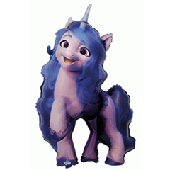 Miniloon Mini Shape My little Pony Izzy per 5 stuks