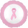 Pink ribbon ballon