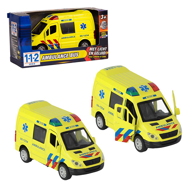 VDM 112 Ambulance Bus 1:34 met licht + geluid