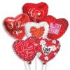 Valentijnsdag ballonnen