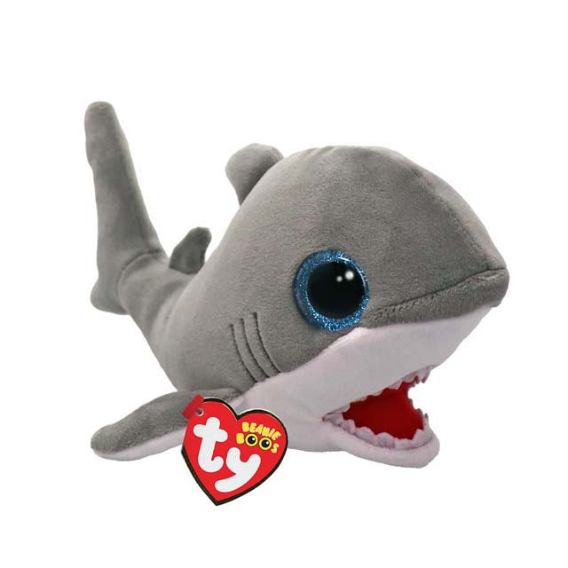 TY Beanie Boos Finnegan Shark Grey 15 CM