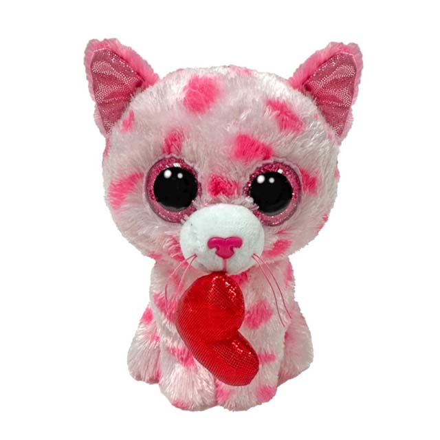 TY Beanie Boos Sweet Heart Cat 15 CM