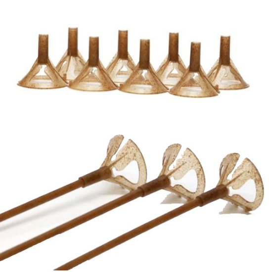 Cup & Sticks Biodegradable voor Miniloons, latex ballonnen 40cm