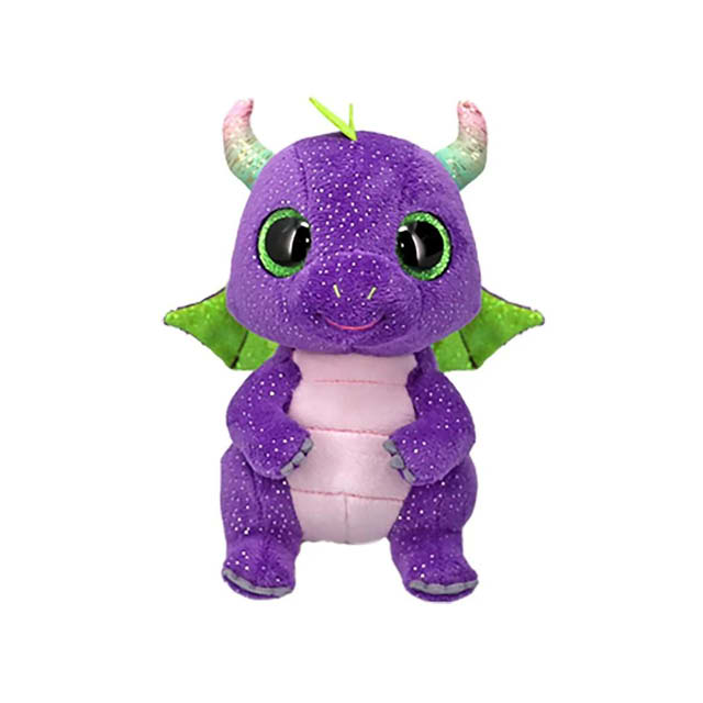TY Beanie Boos Daphne Purple Dino