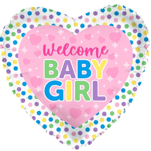CTI 18" Welcome Baby Girl