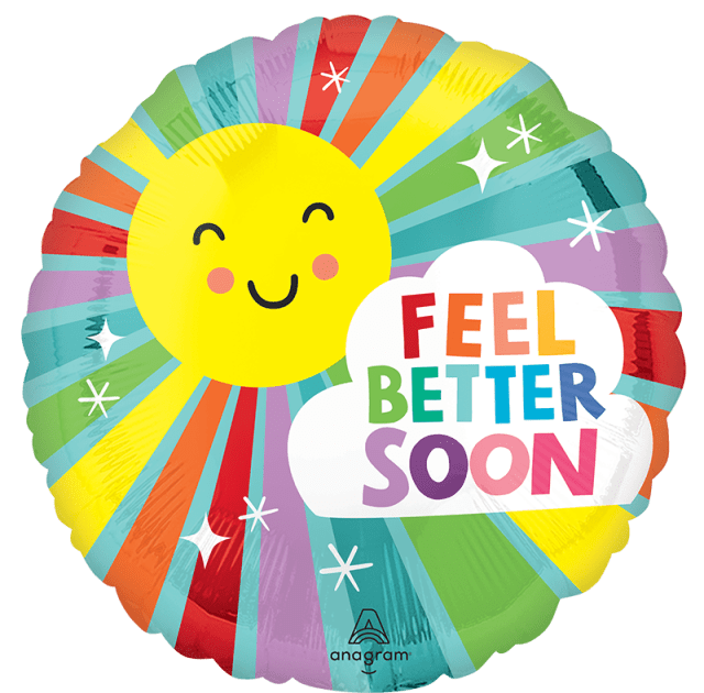 AN Jumbo Sunny Wishes Get Well Verborgen