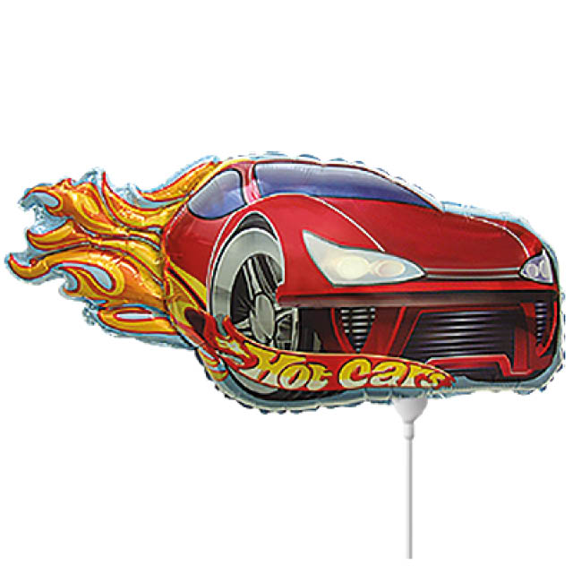 Miniloon Shape - Hot Wheels Red