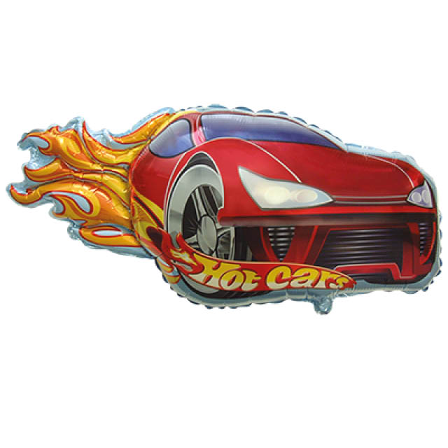 FM Shape Hot Car Red