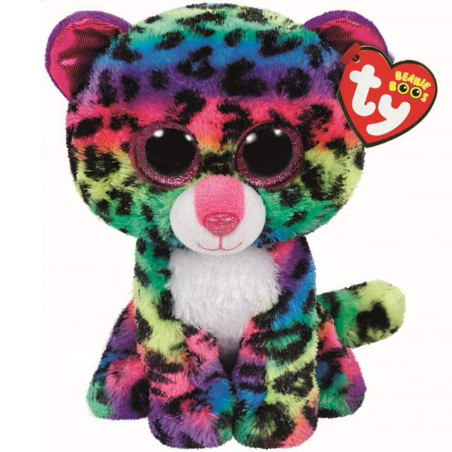 TY Beanie Boos Dotty Leopard 15 CM